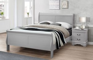 double bed, bedroom furniture