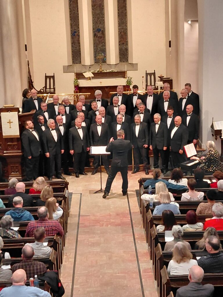choir singing in church